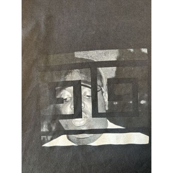 Breezy Excursion Best T Shirt Black Tupac Notorious BIG Mens L Large 90s Rap - Picture 2 of 16